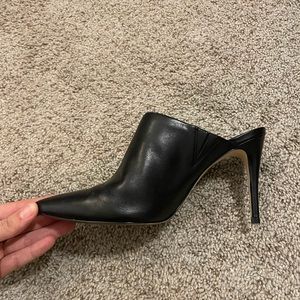Aldo Black Mule Heel Shoes